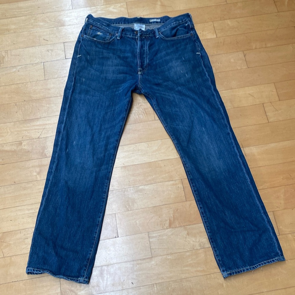 Ralph Lauren,  waist 35, baggy, blue jeans